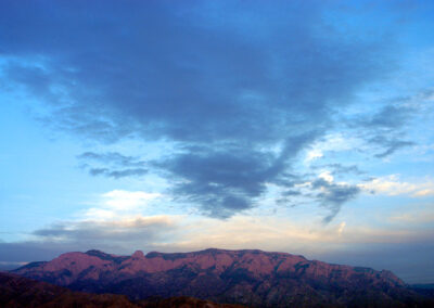 Sandia Mountains at Sunset