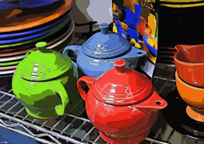 Three Tea Pots